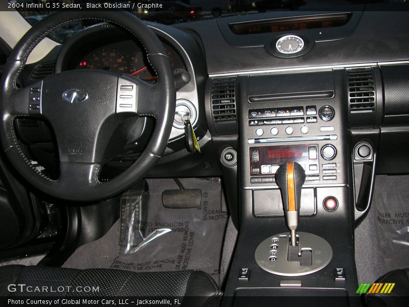 Black Obsidian / Graphite 2004 Infiniti G 35 Sedan