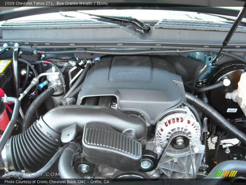 Blue Granite Metallic / Ebony 2009 Chevrolet Tahoe Z71