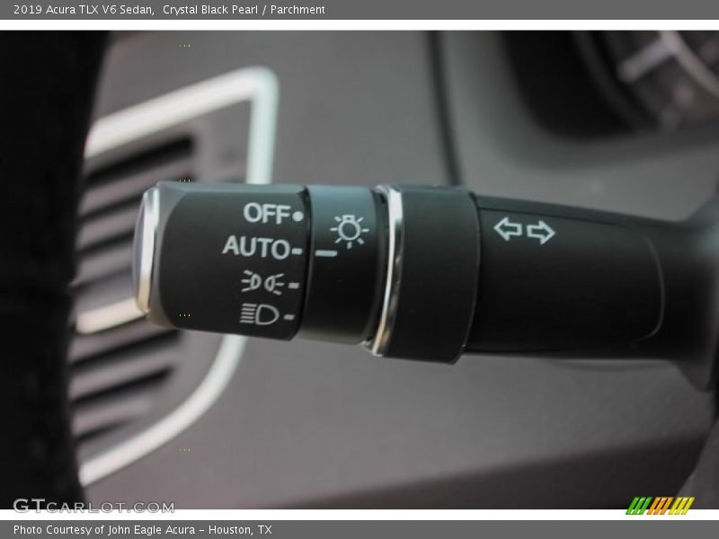 Crystal Black Pearl / Parchment 2019 Acura TLX V6 Sedan