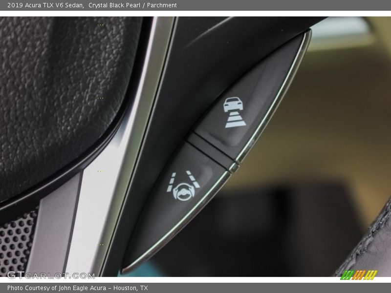 Crystal Black Pearl / Parchment 2019 Acura TLX V6 Sedan
