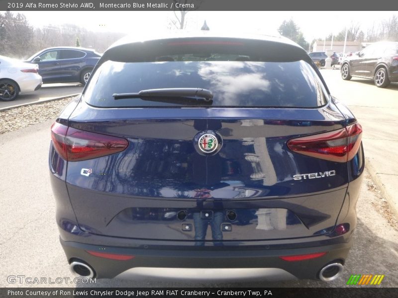Montecarlo Blue Metallic / Crema 2019 Alfa Romeo Stelvio AWD