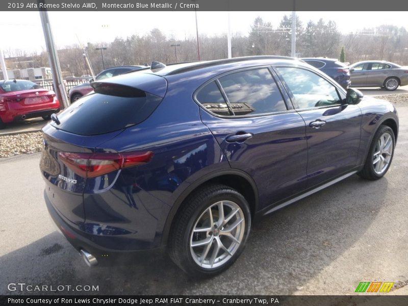 Montecarlo Blue Metallic / Crema 2019 Alfa Romeo Stelvio AWD