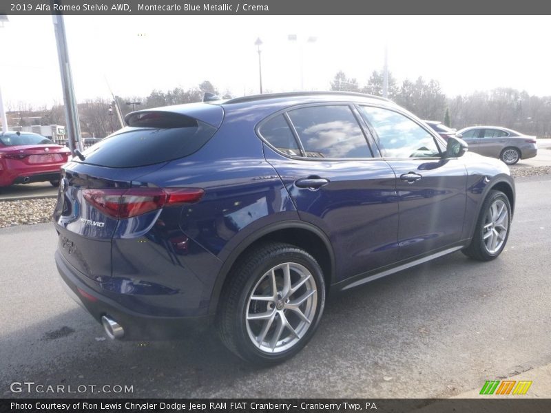 Montecarlo Blue Metallic / Crema 2019 Alfa Romeo Stelvio AWD