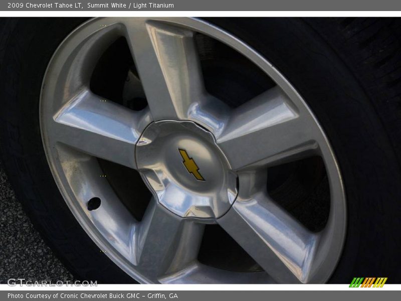 Summit White / Light Titanium 2009 Chevrolet Tahoe LT