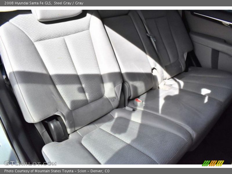 Steel Gray / Gray 2008 Hyundai Santa Fe GLS