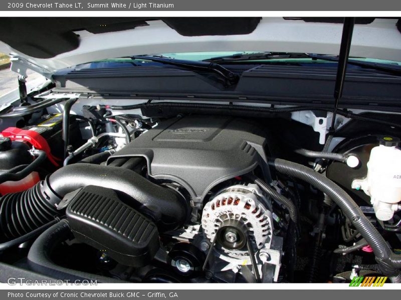 Summit White / Light Titanium 2009 Chevrolet Tahoe LT