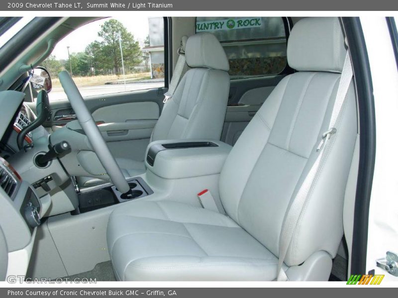 Summit White / Light Titanium 2009 Chevrolet Tahoe LT