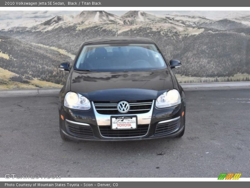 Black / Titan Black 2010 Volkswagen Jetta SE Sedan
