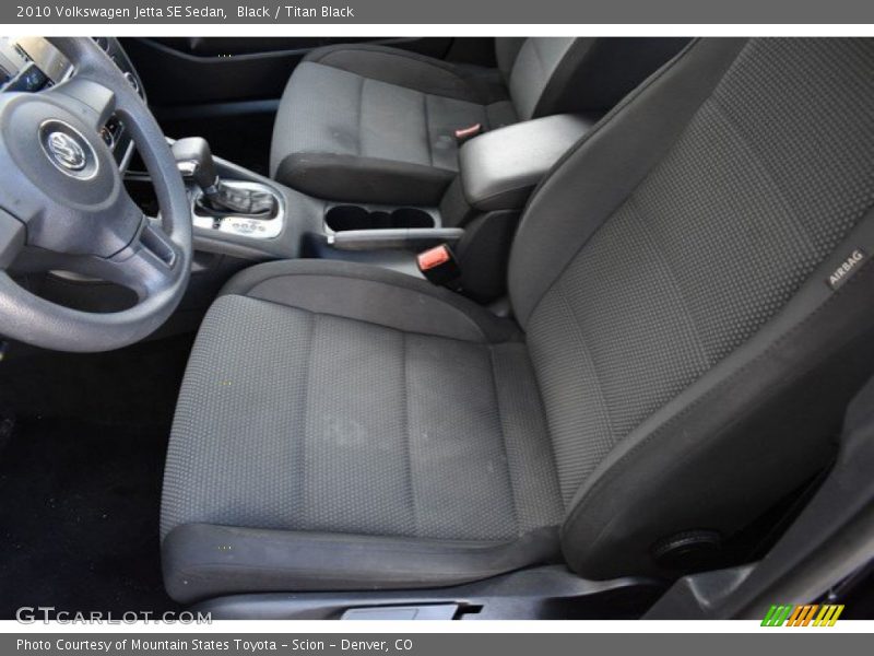 Black / Titan Black 2010 Volkswagen Jetta SE Sedan