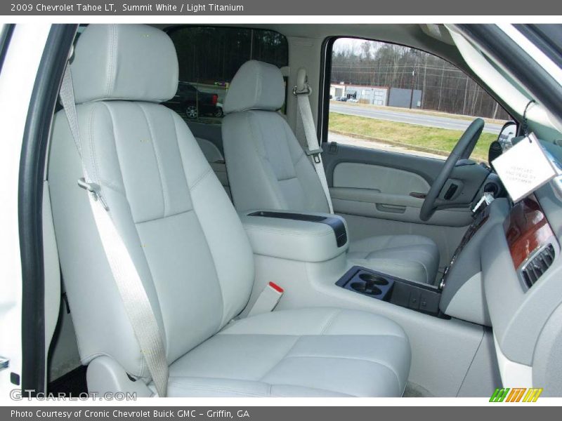 Summit White / Light Titanium 2009 Chevrolet Tahoe LT