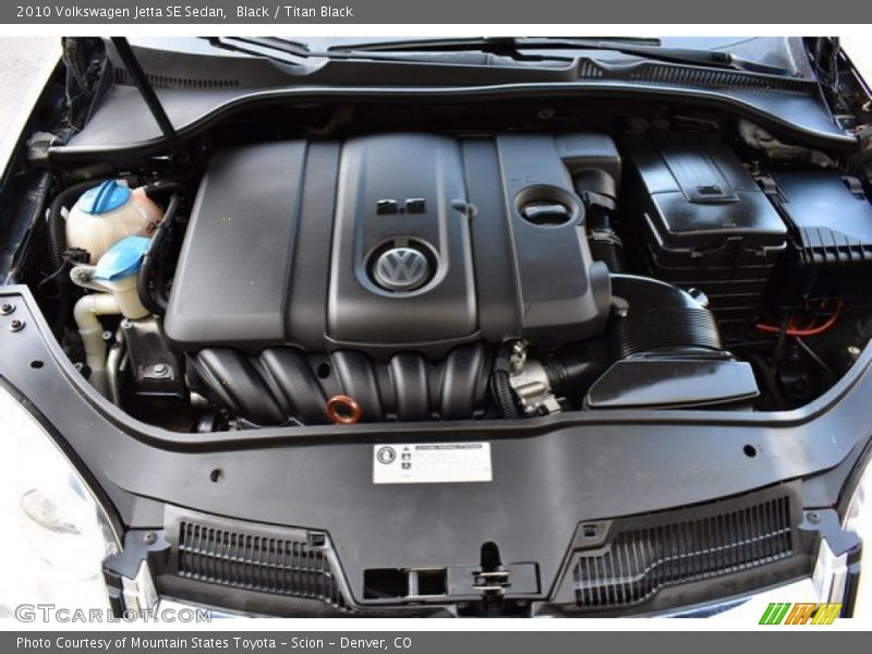 Black / Titan Black 2010 Volkswagen Jetta SE Sedan