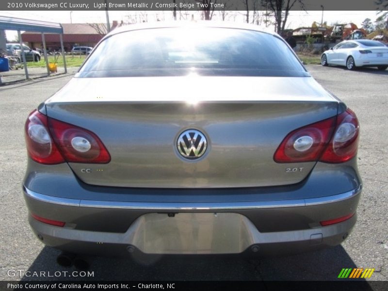 Light Brown Metallic / Cornsilk Beige Two Tone 2010 Volkswagen CC Luxury