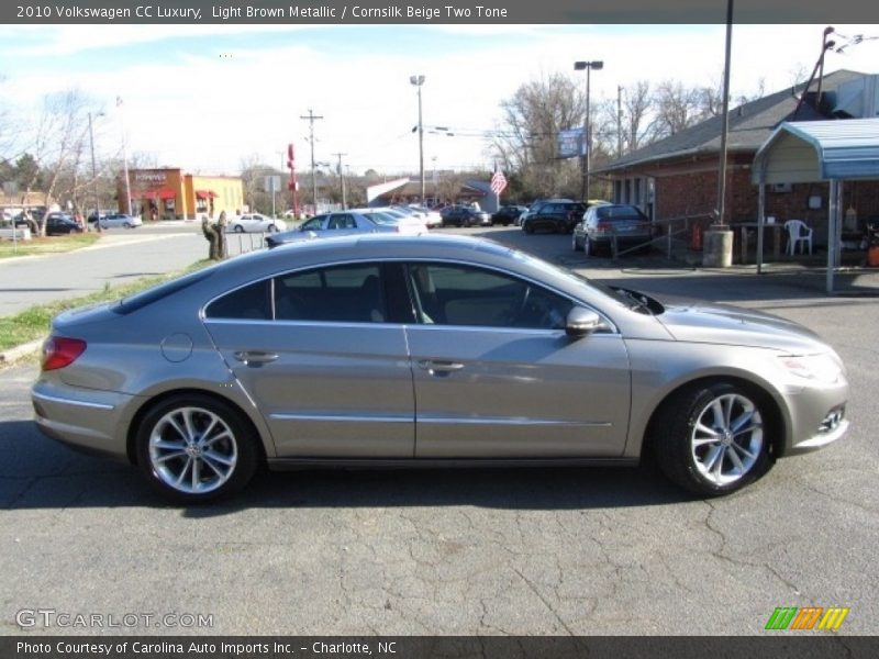 Light Brown Metallic / Cornsilk Beige Two Tone 2010 Volkswagen CC Luxury