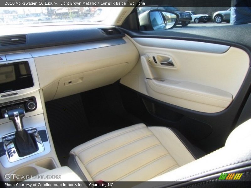 Light Brown Metallic / Cornsilk Beige Two Tone 2010 Volkswagen CC Luxury