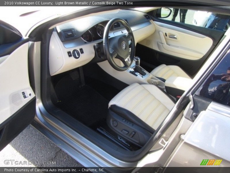 Light Brown Metallic / Cornsilk Beige Two Tone 2010 Volkswagen CC Luxury