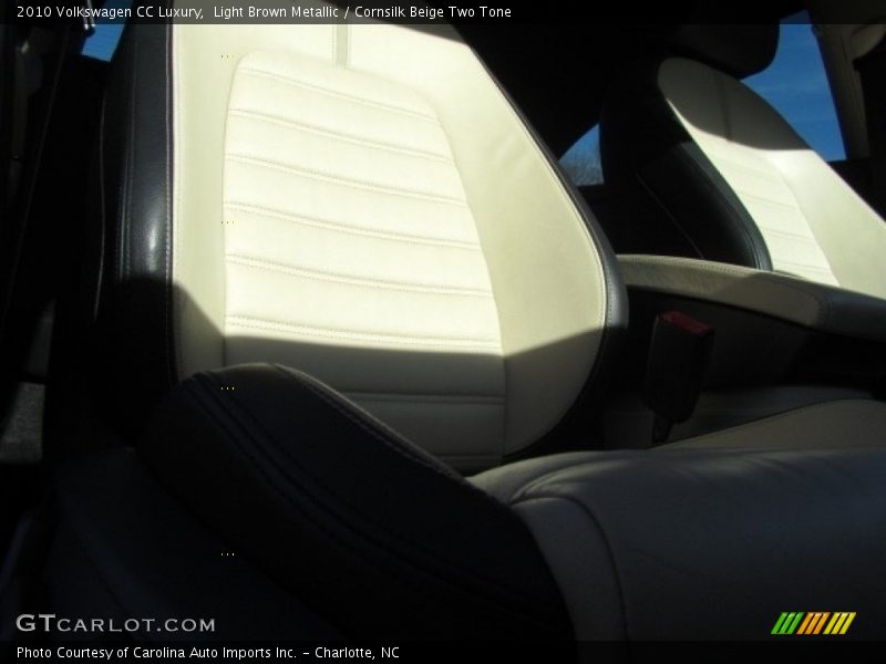 Light Brown Metallic / Cornsilk Beige Two Tone 2010 Volkswagen CC Luxury