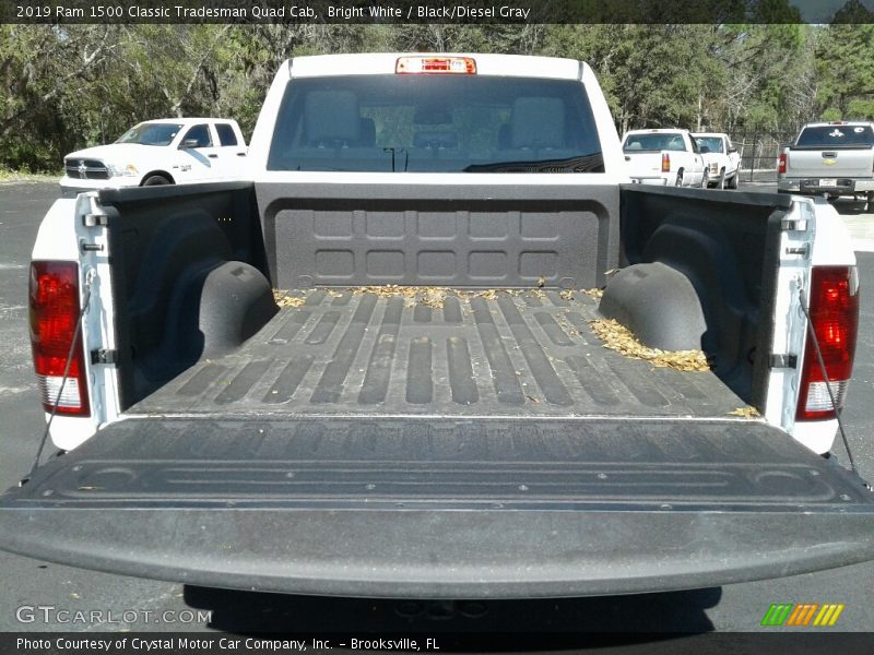 Bright White / Black/Diesel Gray 2019 Ram 1500 Classic Tradesman Quad Cab