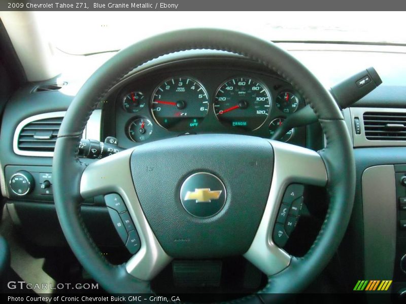 Blue Granite Metallic / Ebony 2009 Chevrolet Tahoe Z71