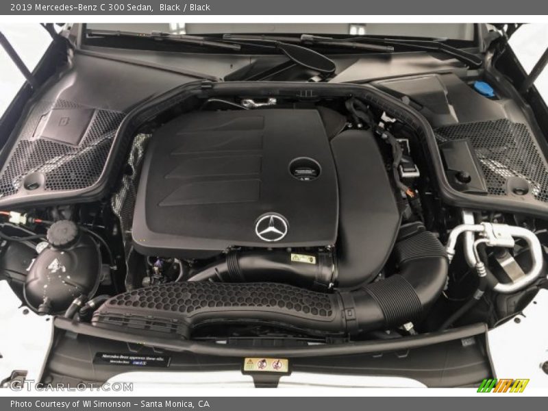 Black / Black 2019 Mercedes-Benz C 300 Sedan