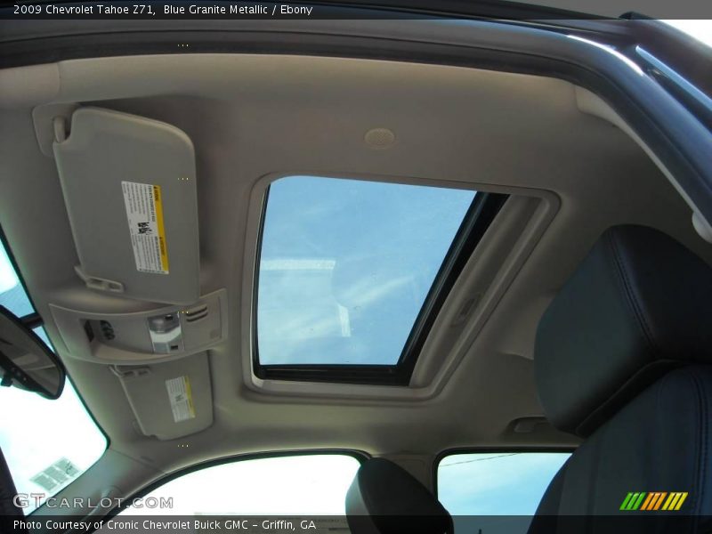 Blue Granite Metallic / Ebony 2009 Chevrolet Tahoe Z71