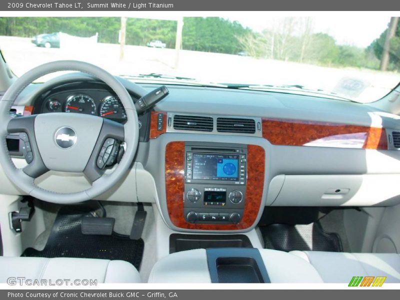 Summit White / Light Titanium 2009 Chevrolet Tahoe LT