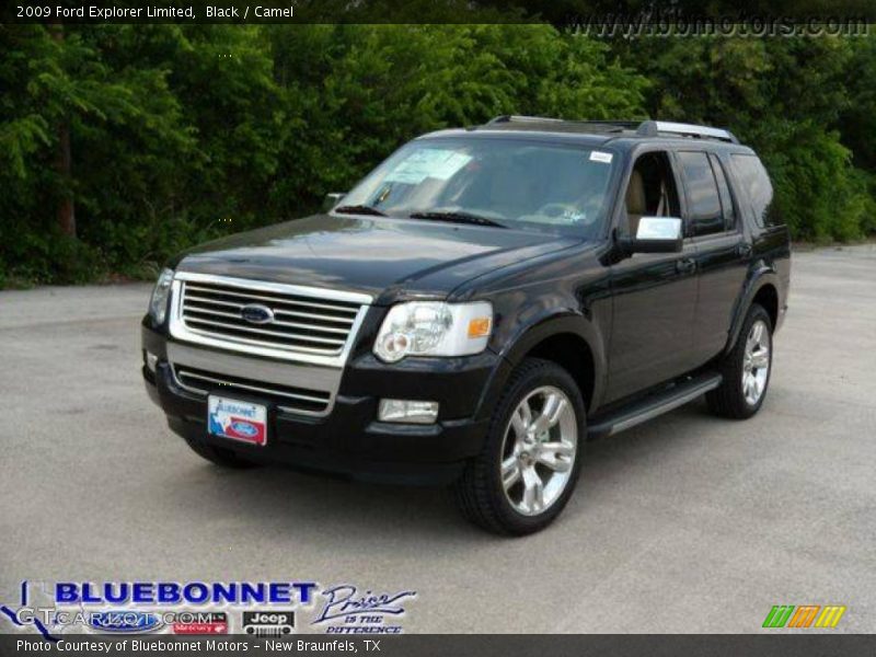 Black / Camel 2009 Ford Explorer Limited