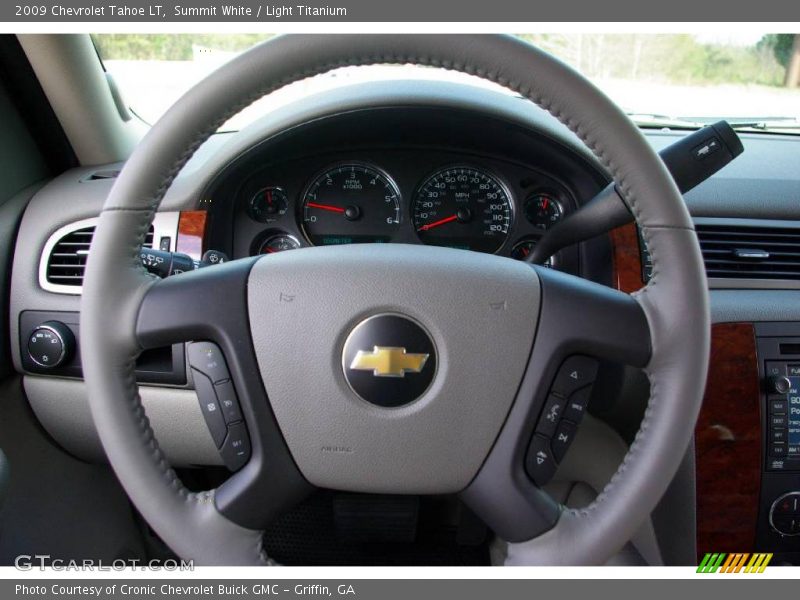 Summit White / Light Titanium 2009 Chevrolet Tahoe LT