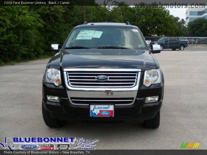 Black / Camel 2009 Ford Explorer Limited