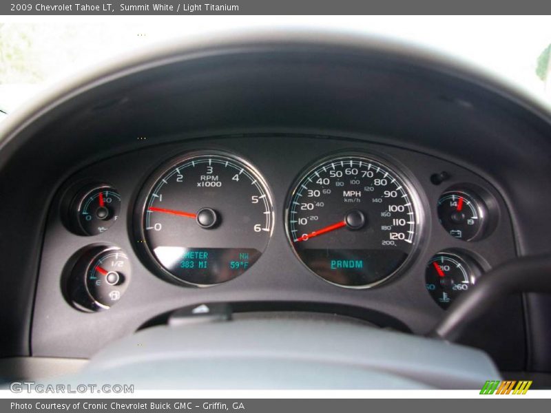 Summit White / Light Titanium 2009 Chevrolet Tahoe LT