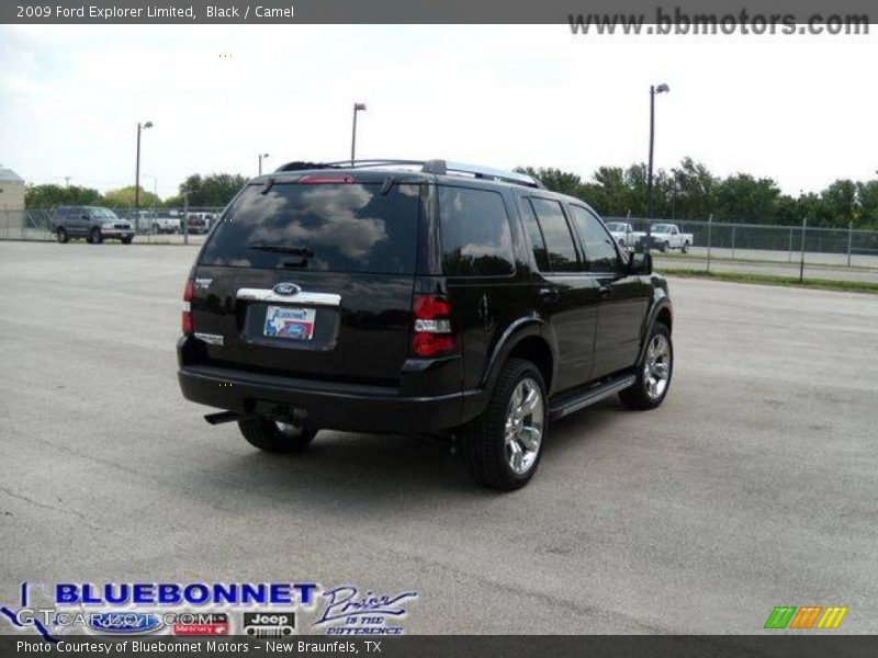 Black / Camel 2009 Ford Explorer Limited