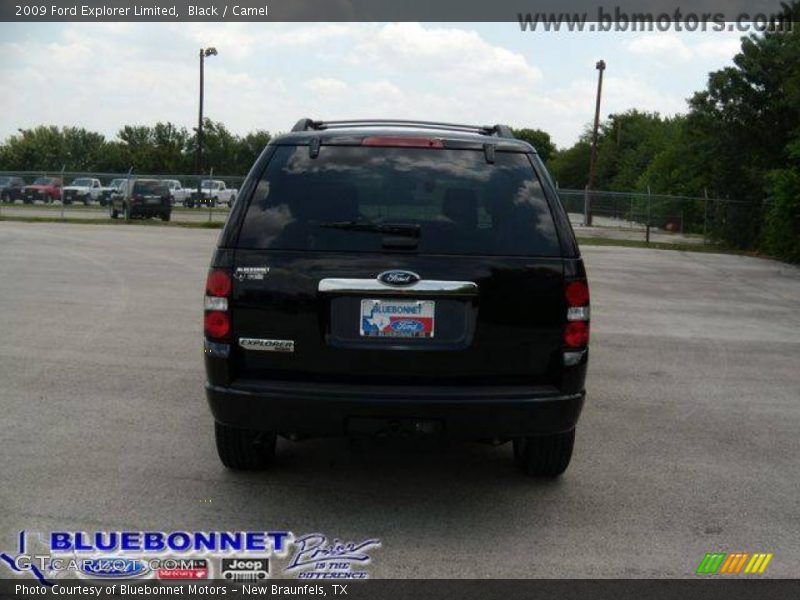 Black / Camel 2009 Ford Explorer Limited