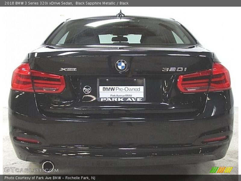 Black Sapphire Metallic / Black 2018 BMW 3 Series 320i xDrive Sedan