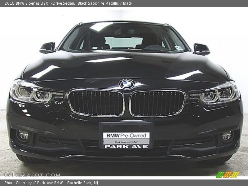 Black Sapphire Metallic / Black 2018 BMW 3 Series 320i xDrive Sedan