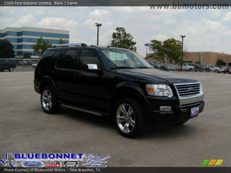 Black / Camel 2009 Ford Explorer Limited