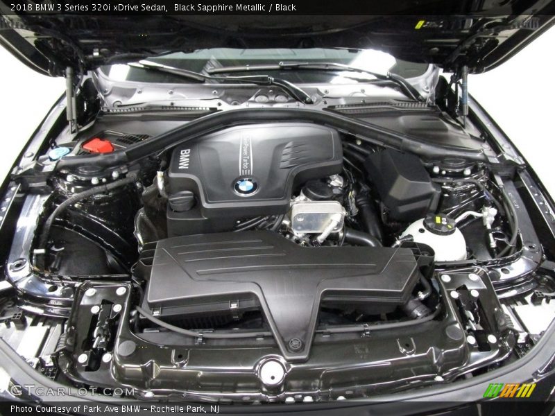 Black Sapphire Metallic / Black 2018 BMW 3 Series 320i xDrive Sedan