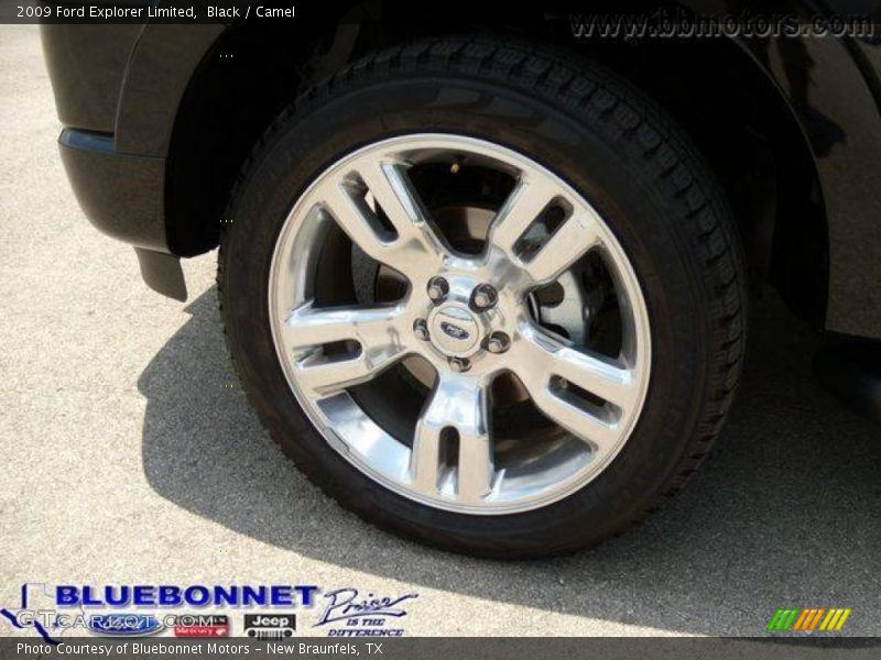 Black / Camel 2009 Ford Explorer Limited