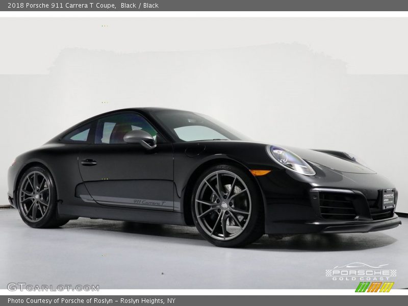 Black / Black 2018 Porsche 911 Carrera T Coupe
