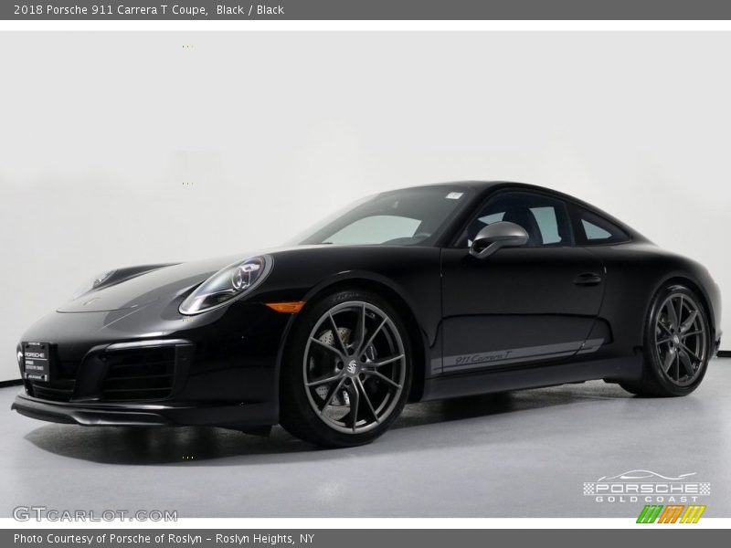 Black / Black 2018 Porsche 911 Carrera T Coupe