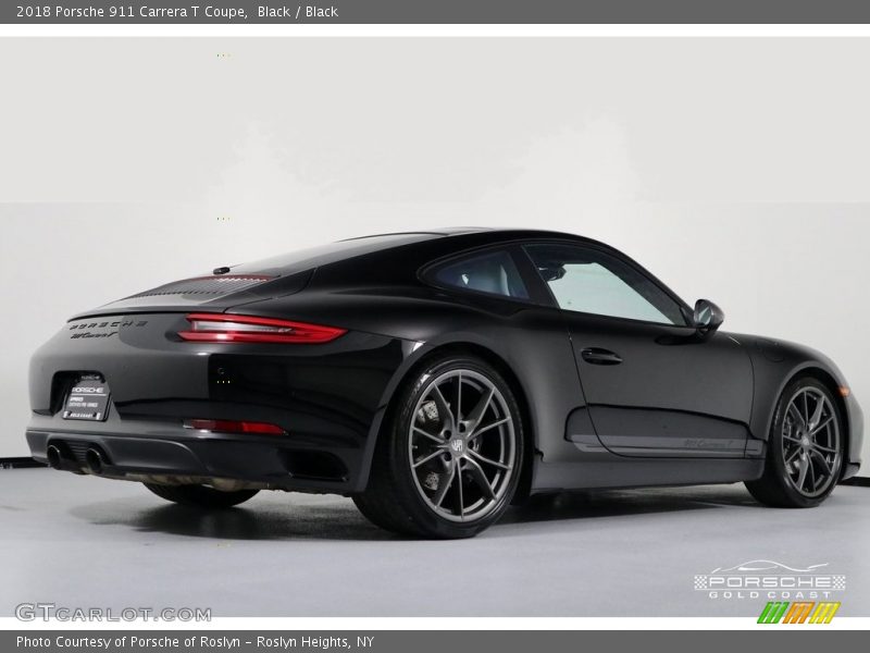 Black / Black 2018 Porsche 911 Carrera T Coupe