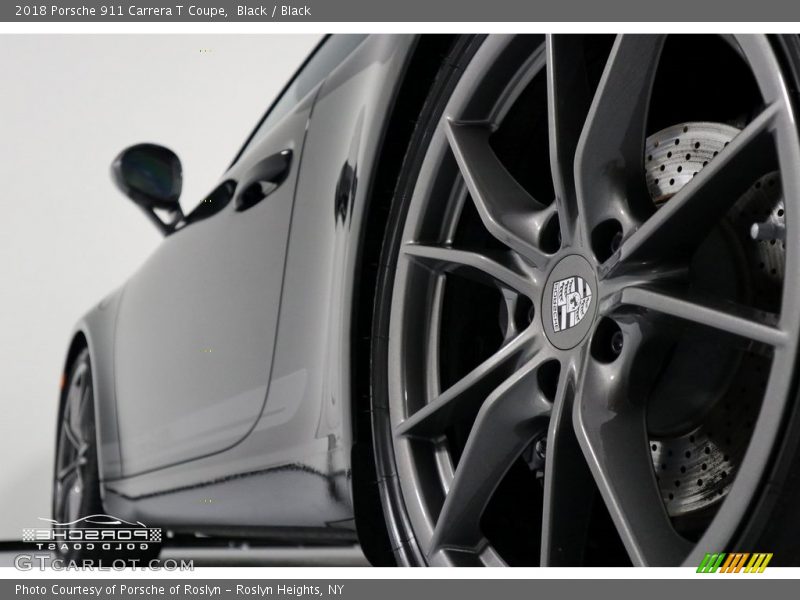 Black / Black 2018 Porsche 911 Carrera T Coupe
