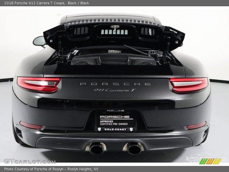 Black / Black 2018 Porsche 911 Carrera T Coupe