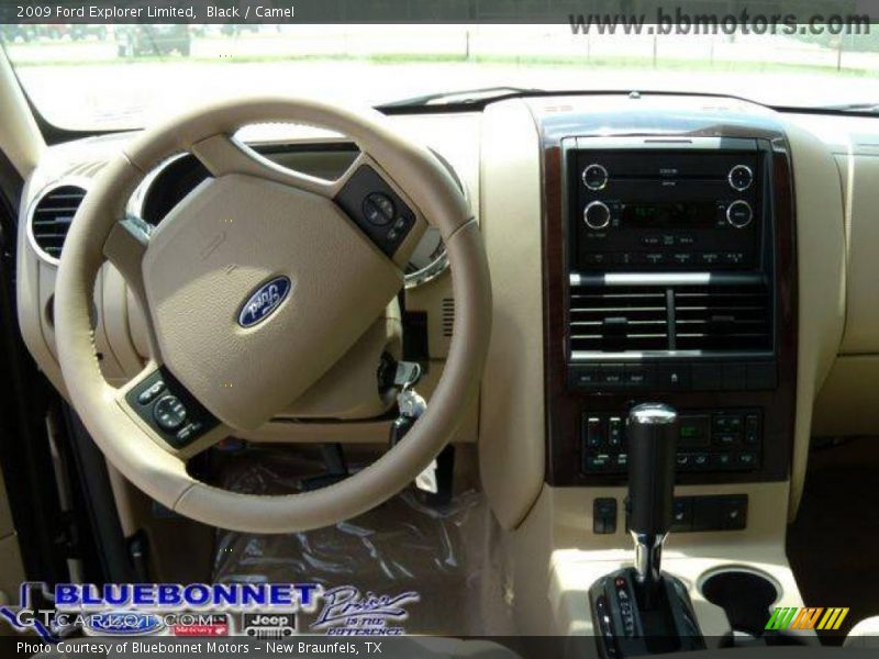 Black / Camel 2009 Ford Explorer Limited