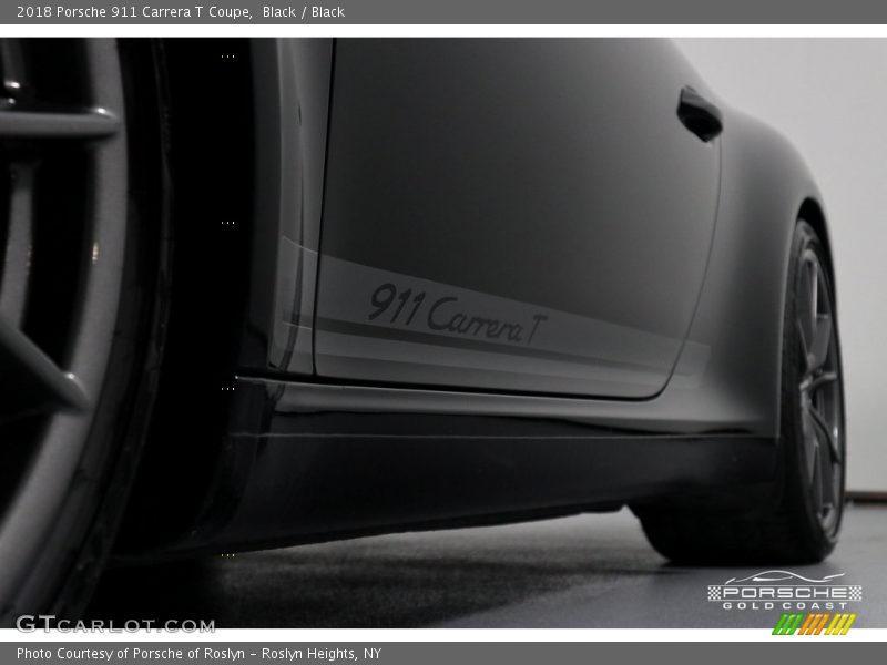 Black / Black 2018 Porsche 911 Carrera T Coupe