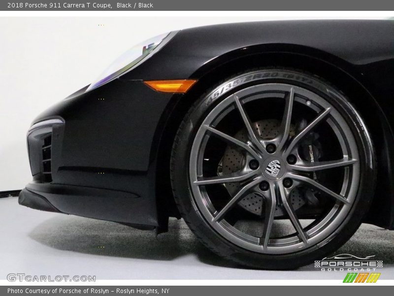 Black / Black 2018 Porsche 911 Carrera T Coupe