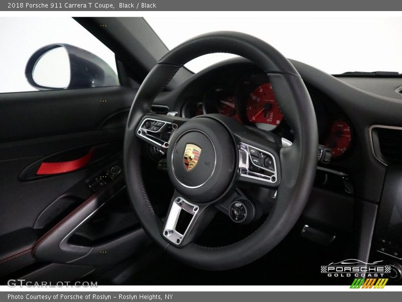 Black / Black 2018 Porsche 911 Carrera T Coupe