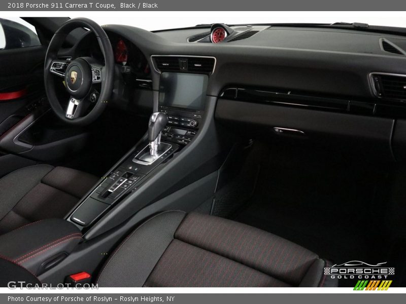 Black / Black 2018 Porsche 911 Carrera T Coupe