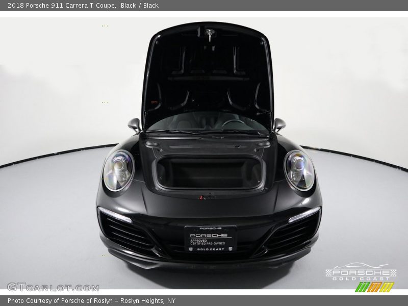 Black / Black 2018 Porsche 911 Carrera T Coupe