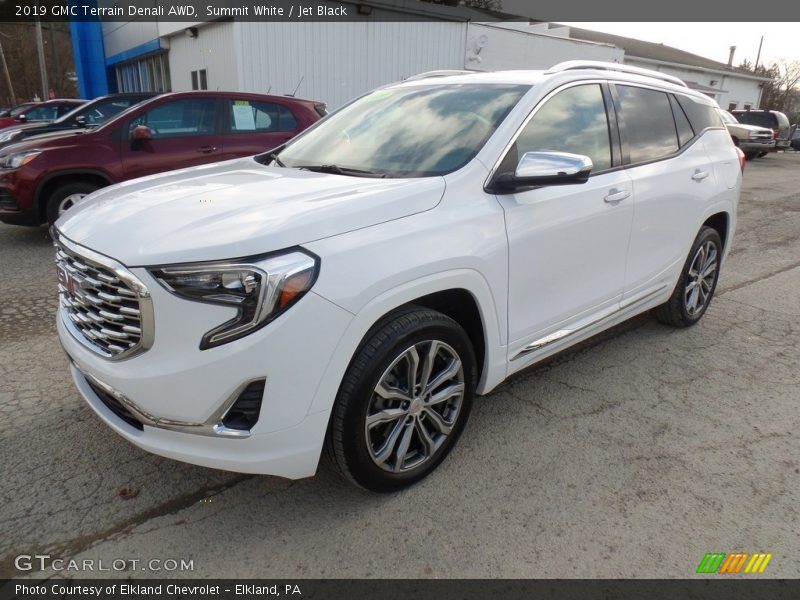 Summit White / Jet Black 2019 GMC Terrain Denali AWD