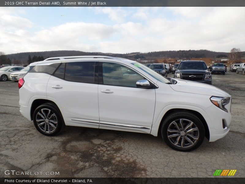 Summit White / Jet Black 2019 GMC Terrain Denali AWD
