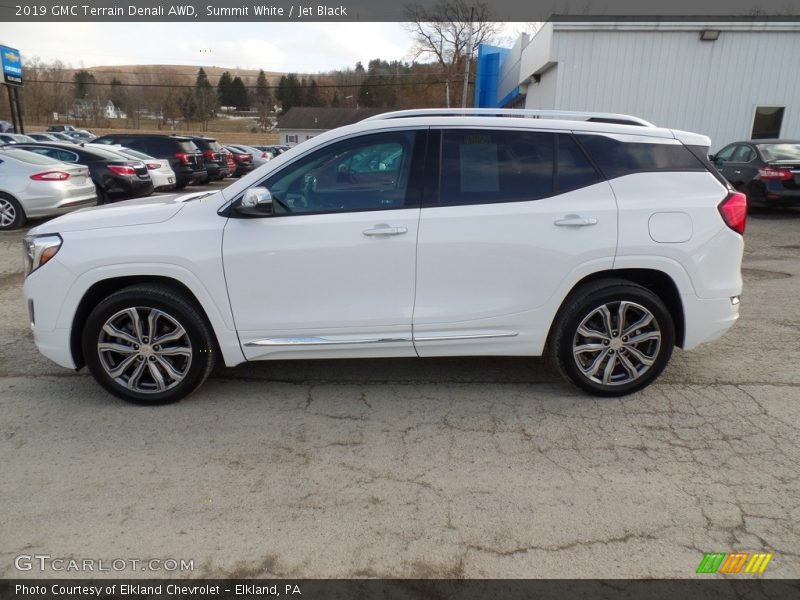 Summit White / Jet Black 2019 GMC Terrain Denali AWD